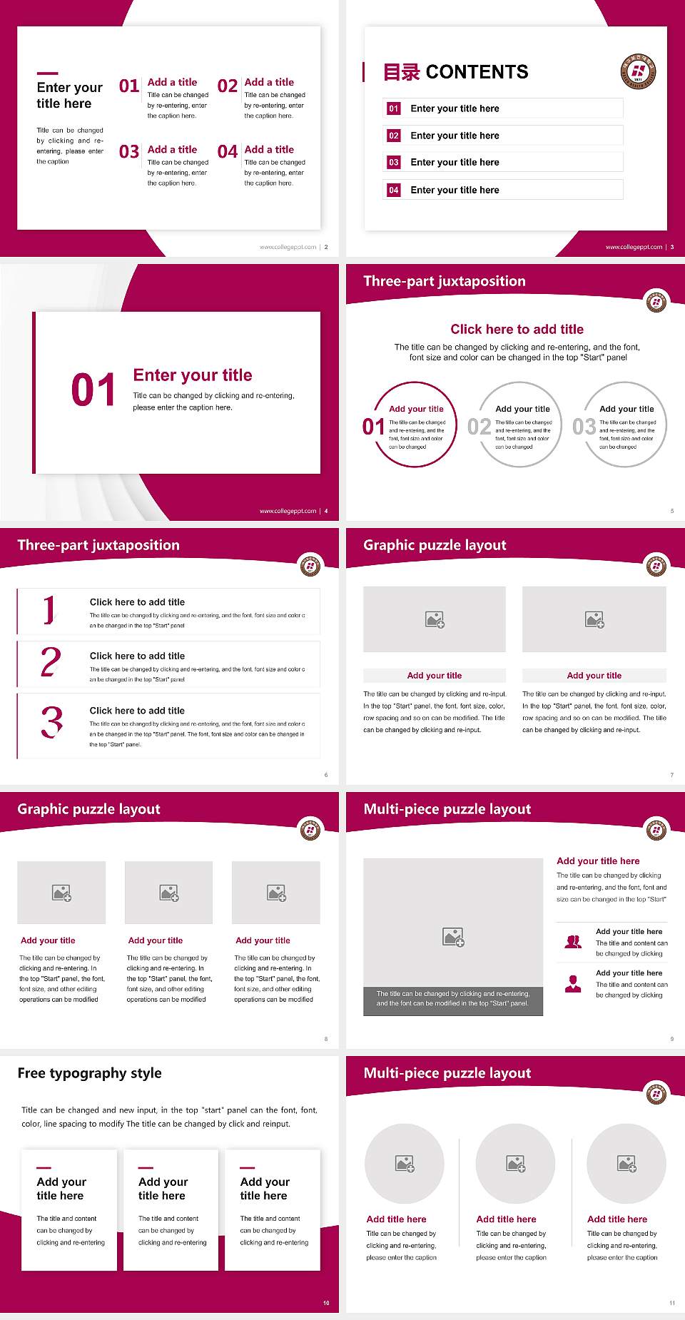 Daegu Health College Academic Presentation/Research Findings Report PPT Template4:3 ratio PPT effect preview image2