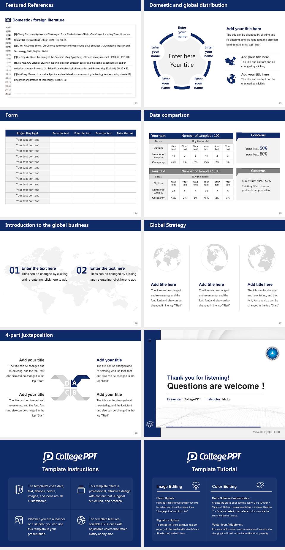 Sahmyook University Thesis Proposal/Graduation Defense PPT Template4:3 ratio PPT effect preview image4