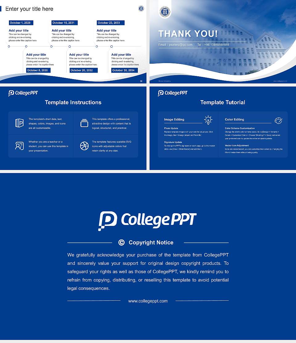 Chosun University Lecture Sharing and Networking Event PPT Template16:9 ratio PPT effect preview image4