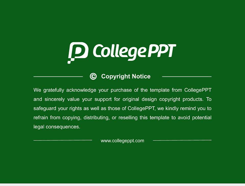Naju College Thesis Proposal/Graduation Defense PPT Template4:3 ratio PPT effect preview image5