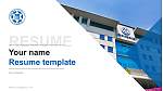 Gumi University Resume Templat PPT
