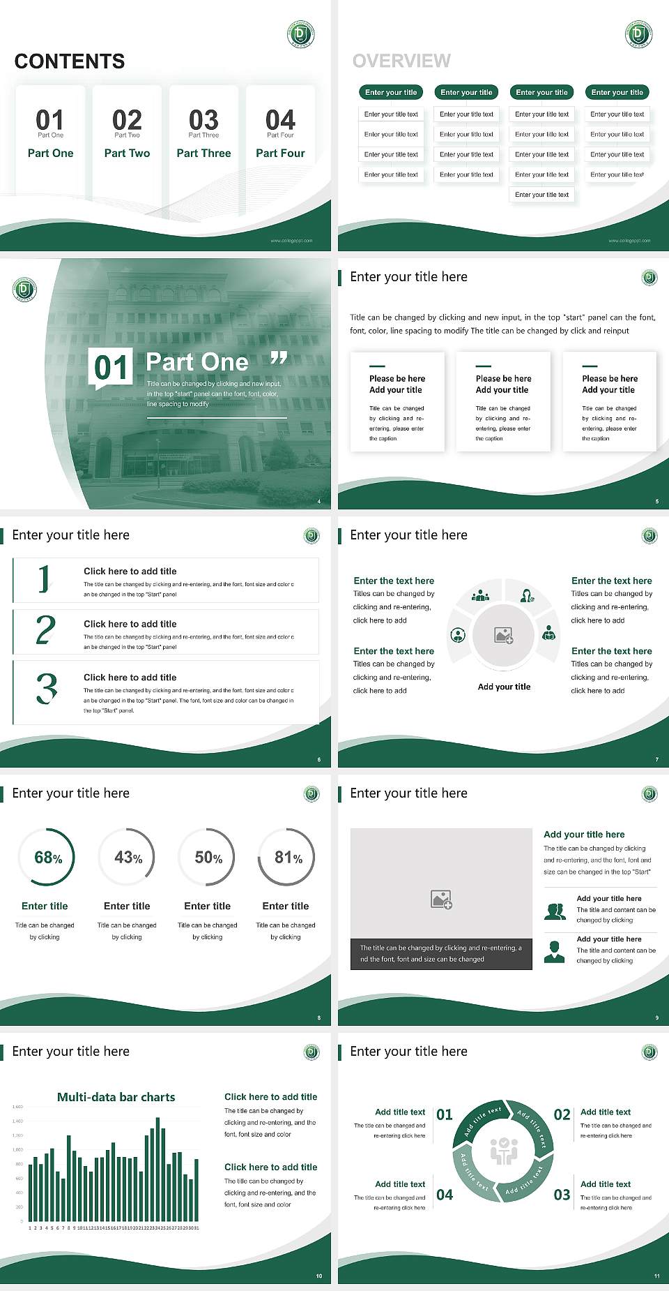 Dongnam Health University Lecture Sharing and Networking Event PPT Template4:3 ratio PPT effect preview image2