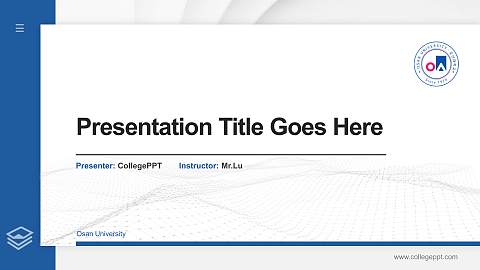 Osan University Thesis Proposal/Graduation Defense PPT Template