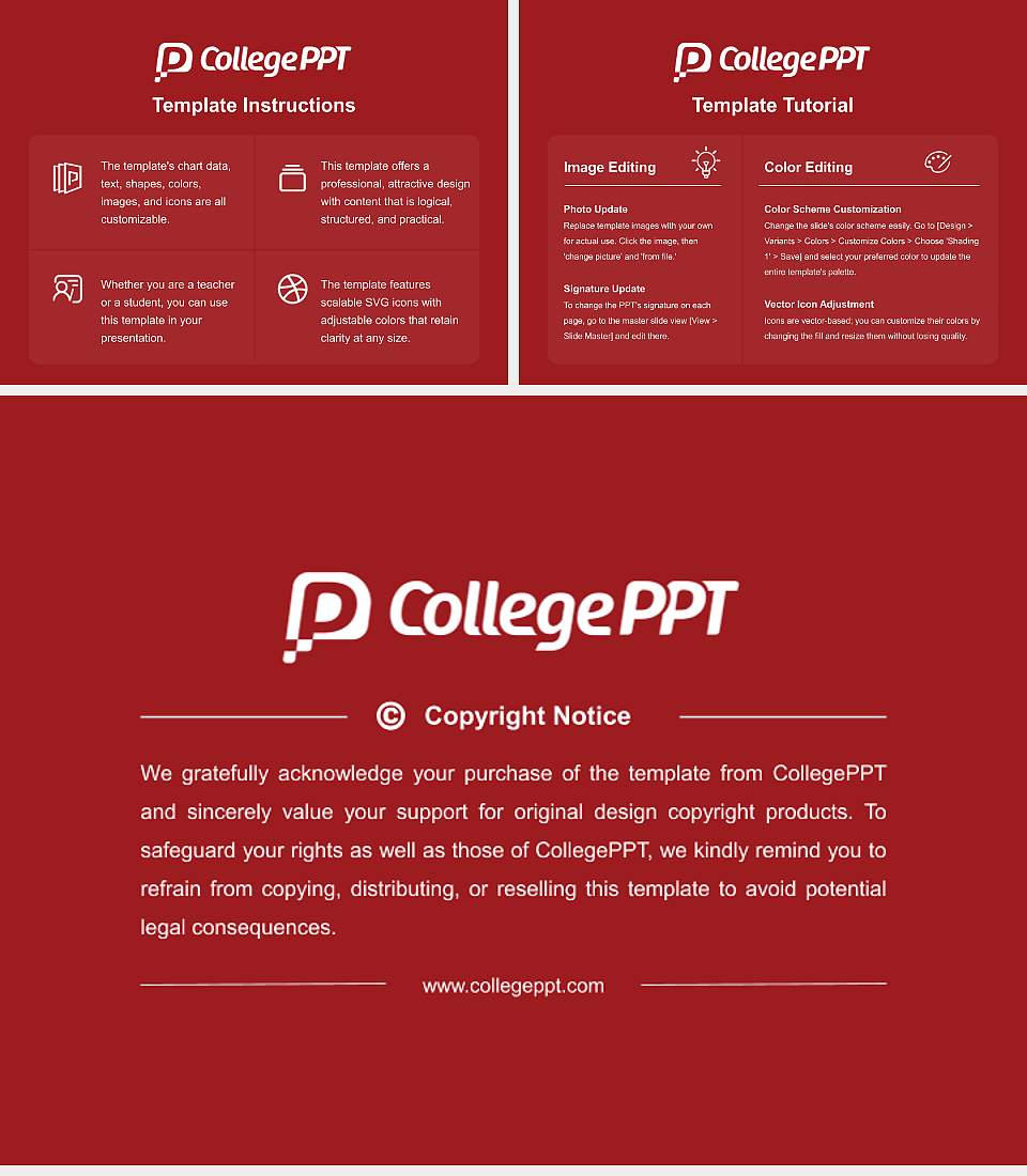Kyung Hee Cyber University Course/Courseware Creation PPT Template4:3 ratio PPT effect preview image5