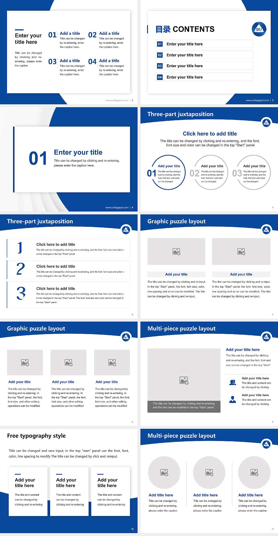 Baekseok University Academic Presentation/Research Findings Report PPT Template4:3 ratio PPT effect preview image2