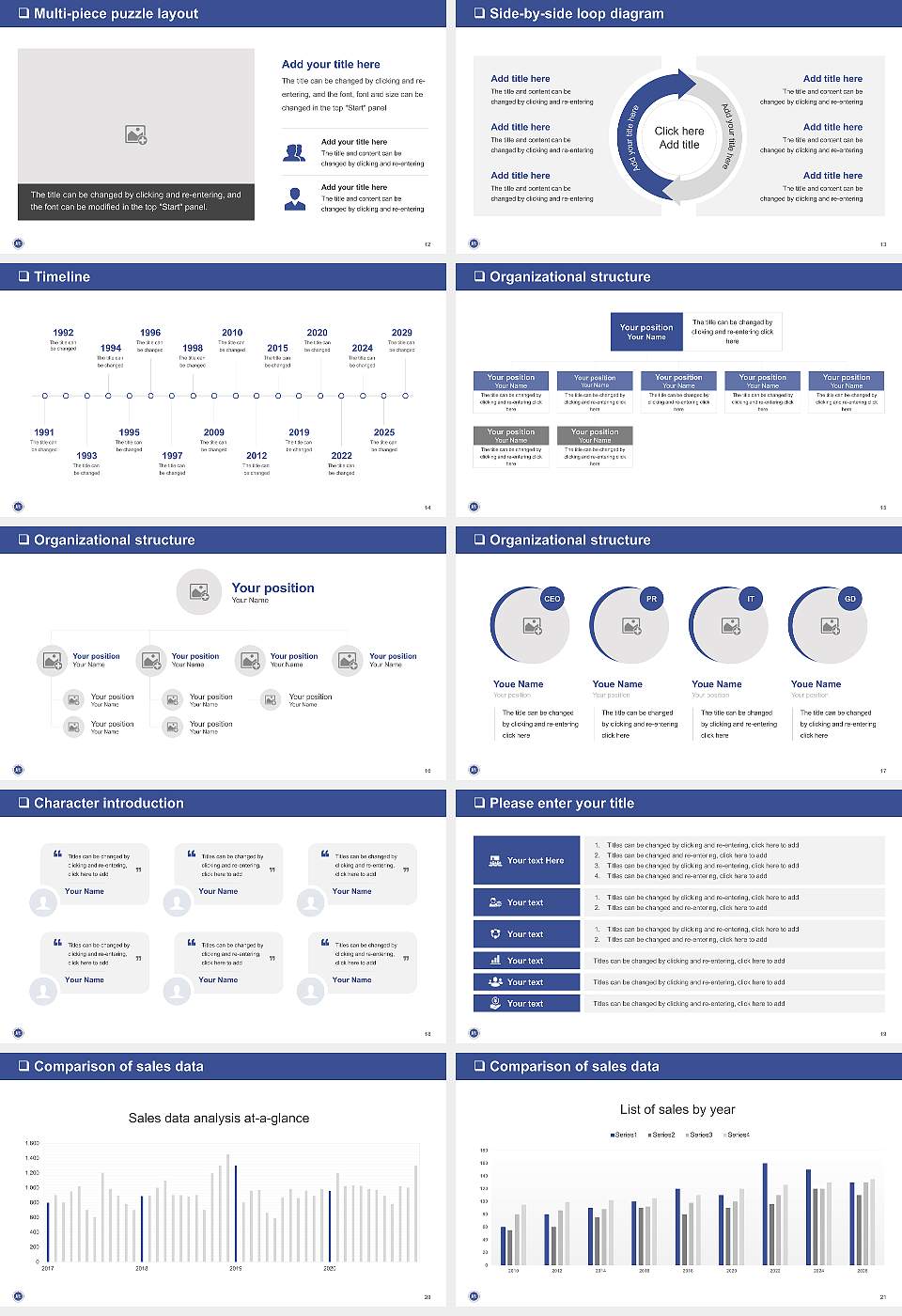 Jeju International University General Purpose PPT Template16:9 ratio PPT effect preview image3