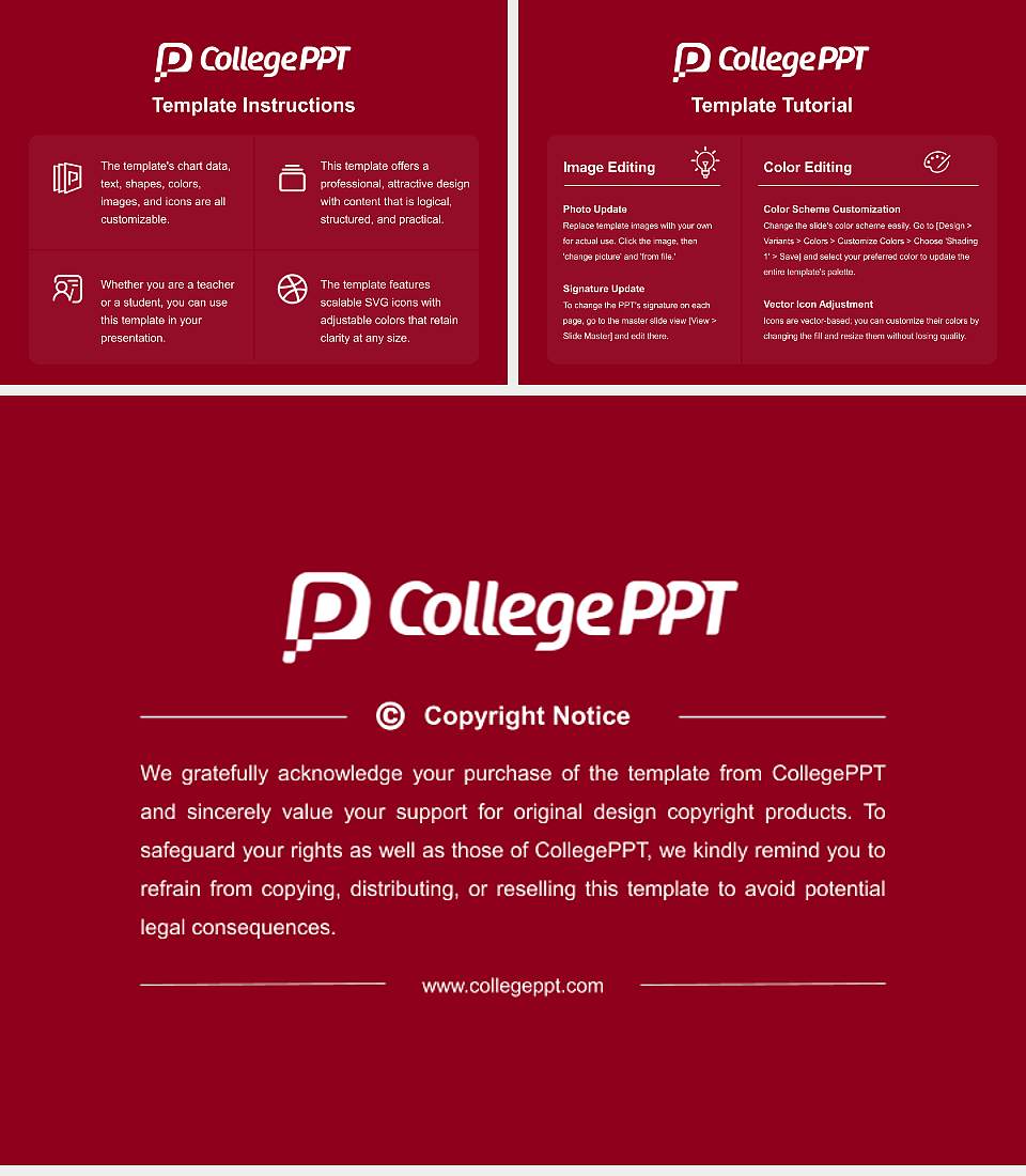 Kyungil University Academic Presentation/Research Findings Report PPT Template4:3 ratio PPT effect preview image5