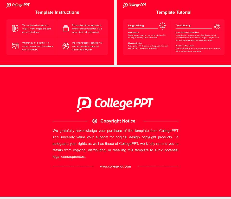 Daejeon Health Sciences College Course/Courseware Creation PPT Template16:9 ratio PPT effect preview image5