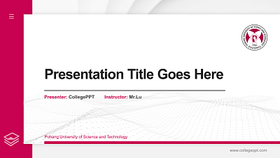 Pohang University of Science and Technology Thesis Proposal/Graduation Defense PPT Template