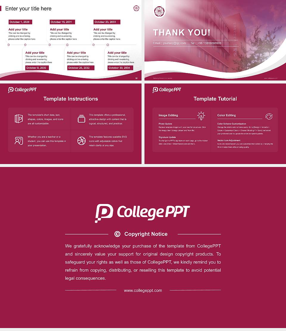 Duksung Women’s University Lecture Sharing and Networking Event PPT Template16:9 ratio PPT effect preview image4