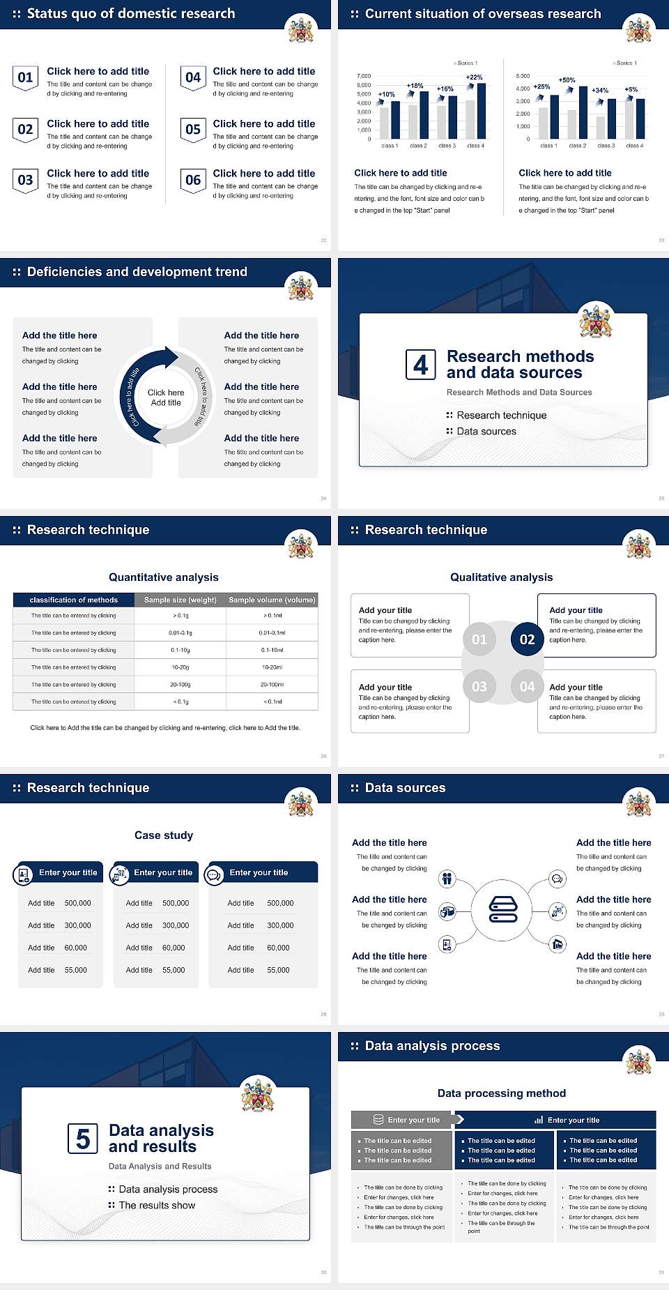 University College Birmingham Graduation Thesis Defense PPT Template4:3 ratio PPT effect preview image4
