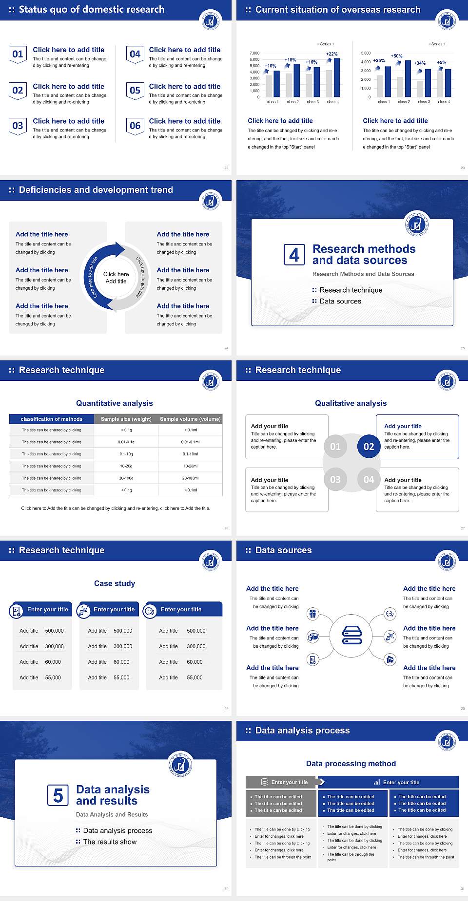 Mun Kyung College Graduation Thesis Defense PPT Template4:3 ratio PPT effect preview image4