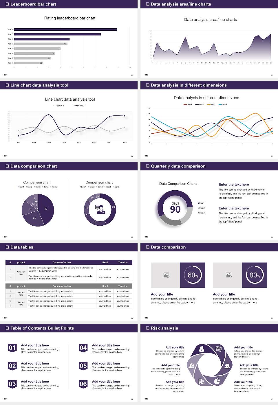 London South Bank University General Purpose PPT Template16:9 ratio PPT effect preview image4
