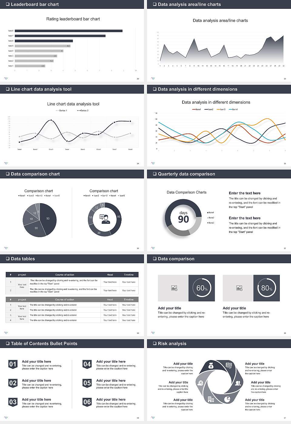 Asia LIFE University General Purpose PPT Template16:9 ratio PPT effect preview image4
