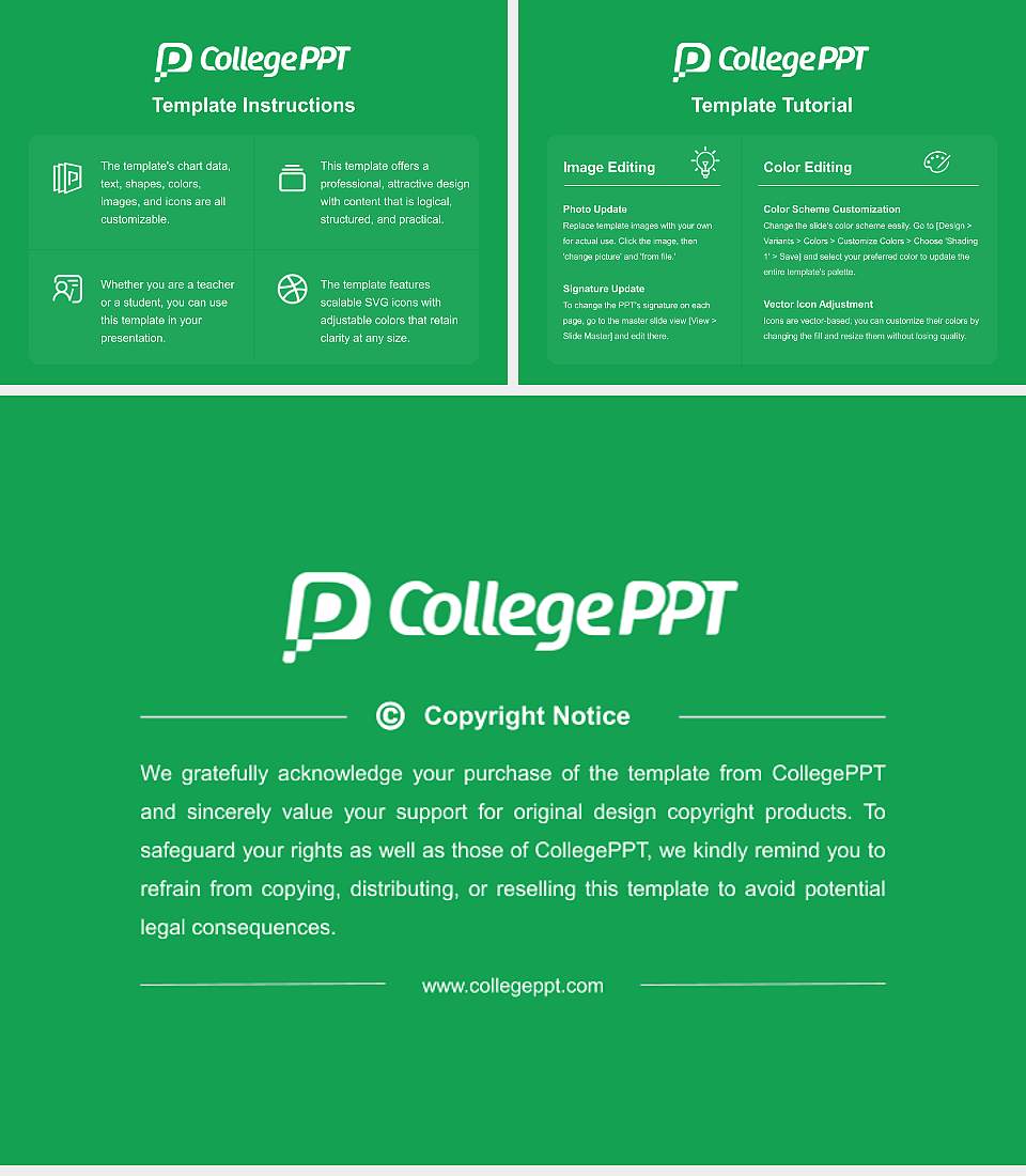 Gangneung Yeongdong University Course/Courseware Creation PPT Template4:3 ratio PPT effect preview image5