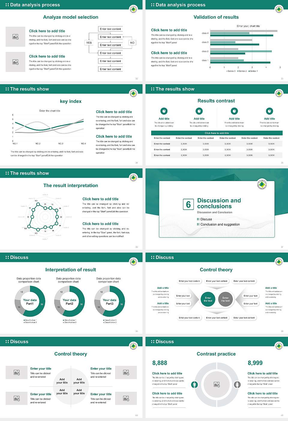 Daegu University Graduation Thesis Defense PPT Template16:9 ratio PPT effect preview image5