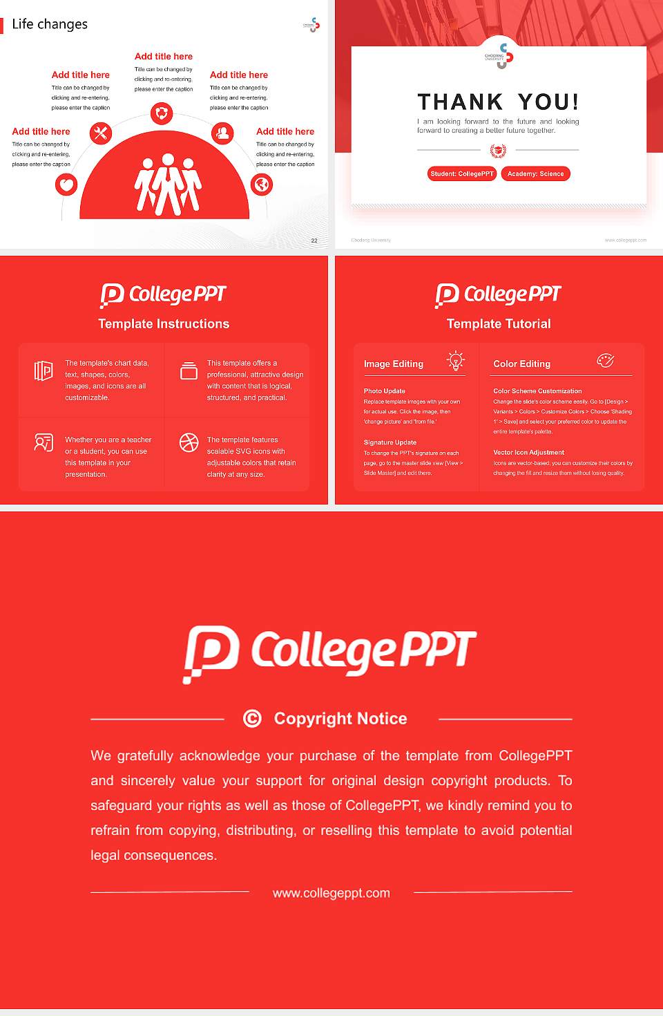 Chodang University National Scholarship Defense PPT Template4:3 ratio PPT effect preview image4