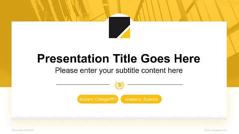 University of Suffolk National Scholarship Defense PPT Template