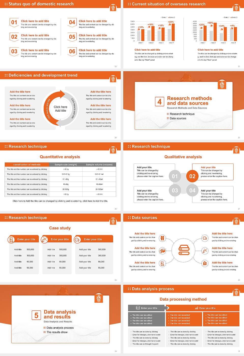 Royal Holloway, University of London Graduation Thesis Defense PPT Template16:9 ratio PPT effect preview image4