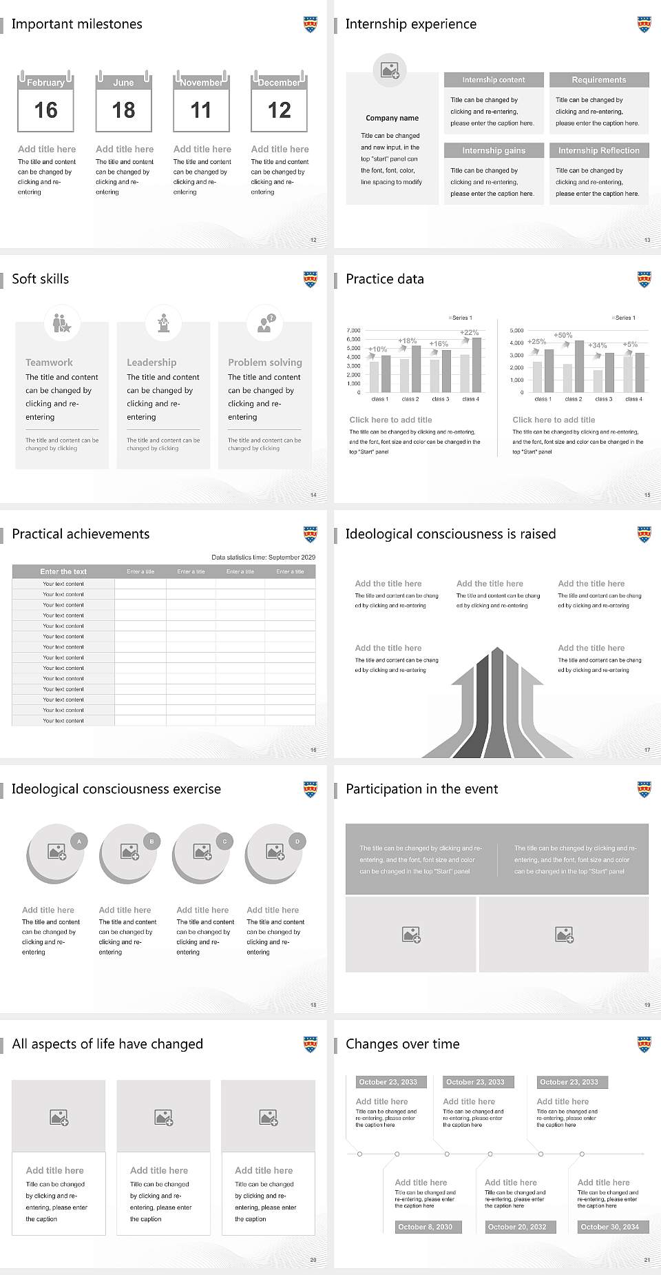 University of Plymouth National Scholarship Defense PPT Template4:3 ratio PPT effect preview image3