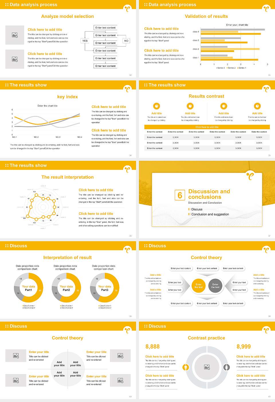 Ehime University Graduation Thesis Defense PPT Template16:9 ratio PPT effect preview image5