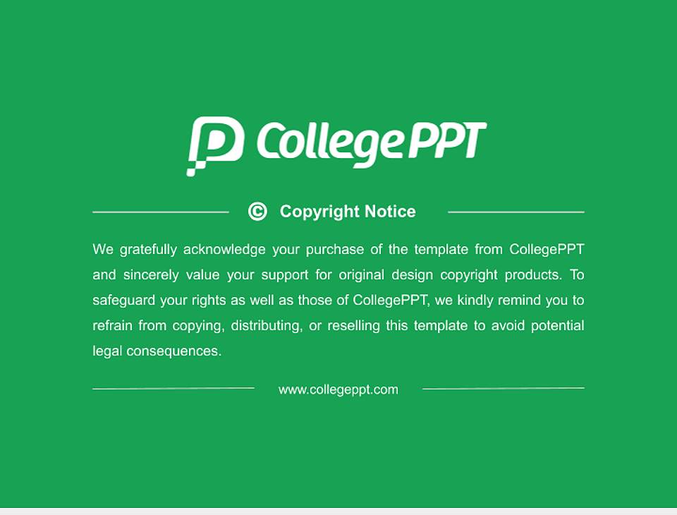 Aichi Gakusen University General Purpose PPT Template4:3 ratio PPT effect preview image6