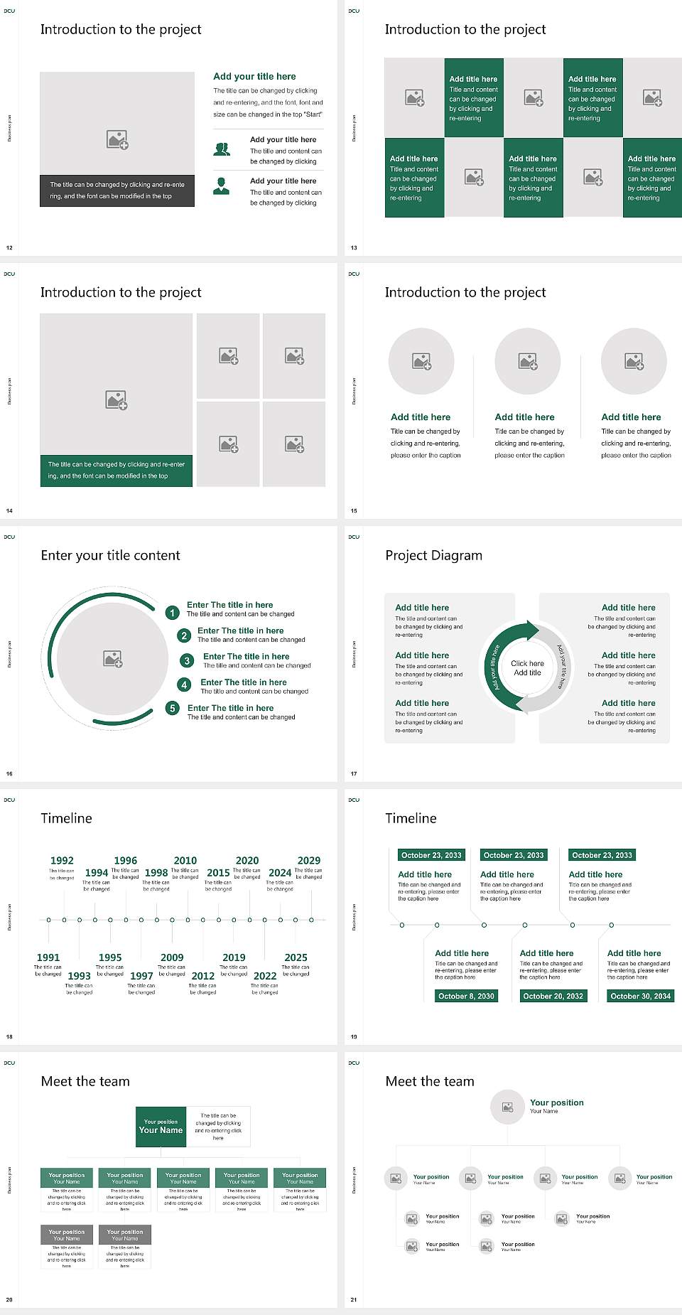 Den-en Chofu University Competition/Entrepreneurship Contest PPT Template4:3 ratio PPT effect preview image3