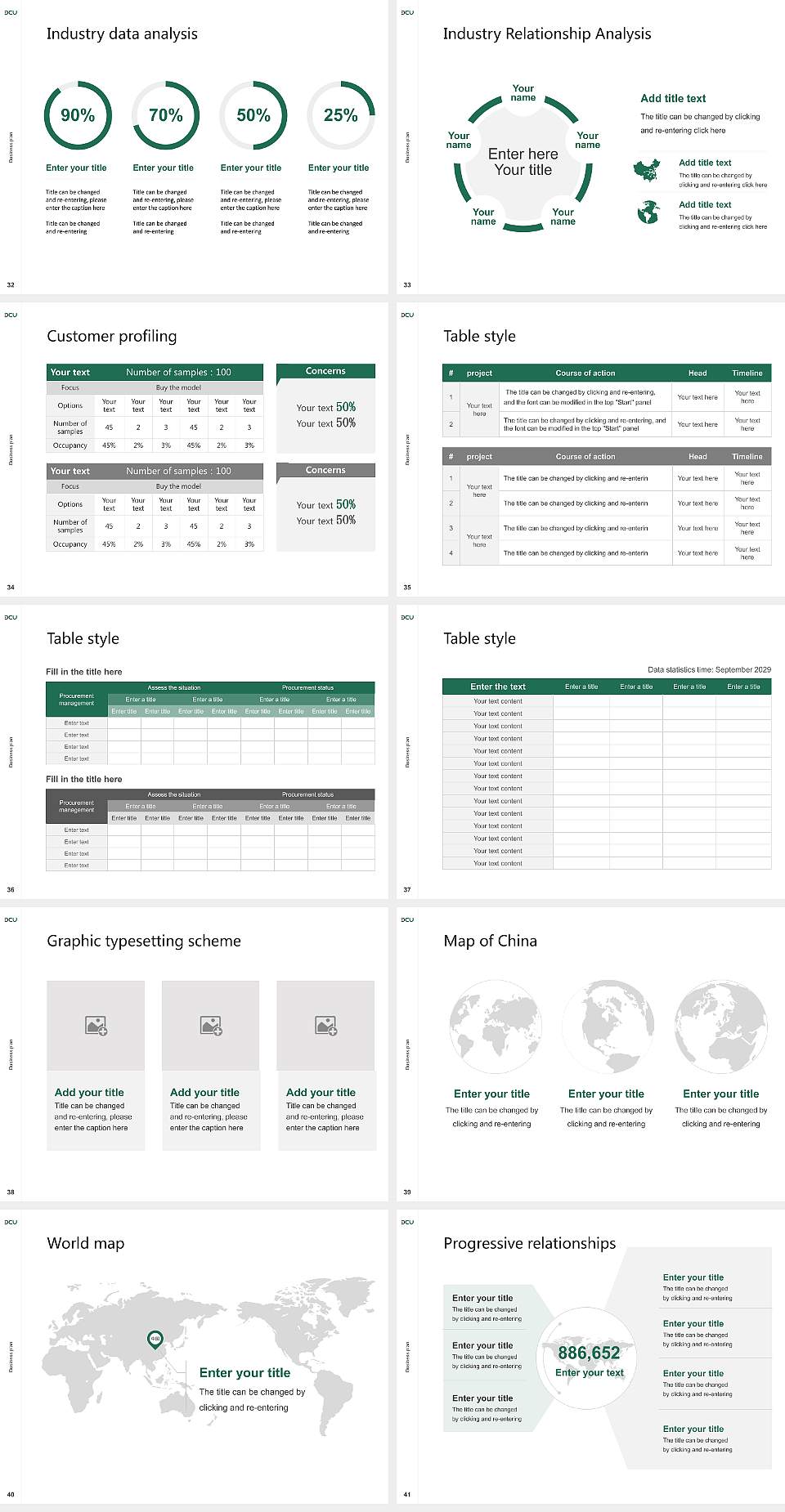 Den-en Chofu University Competition/Entrepreneurship Contest PPT Template4:3 ratio PPT effect preview image5