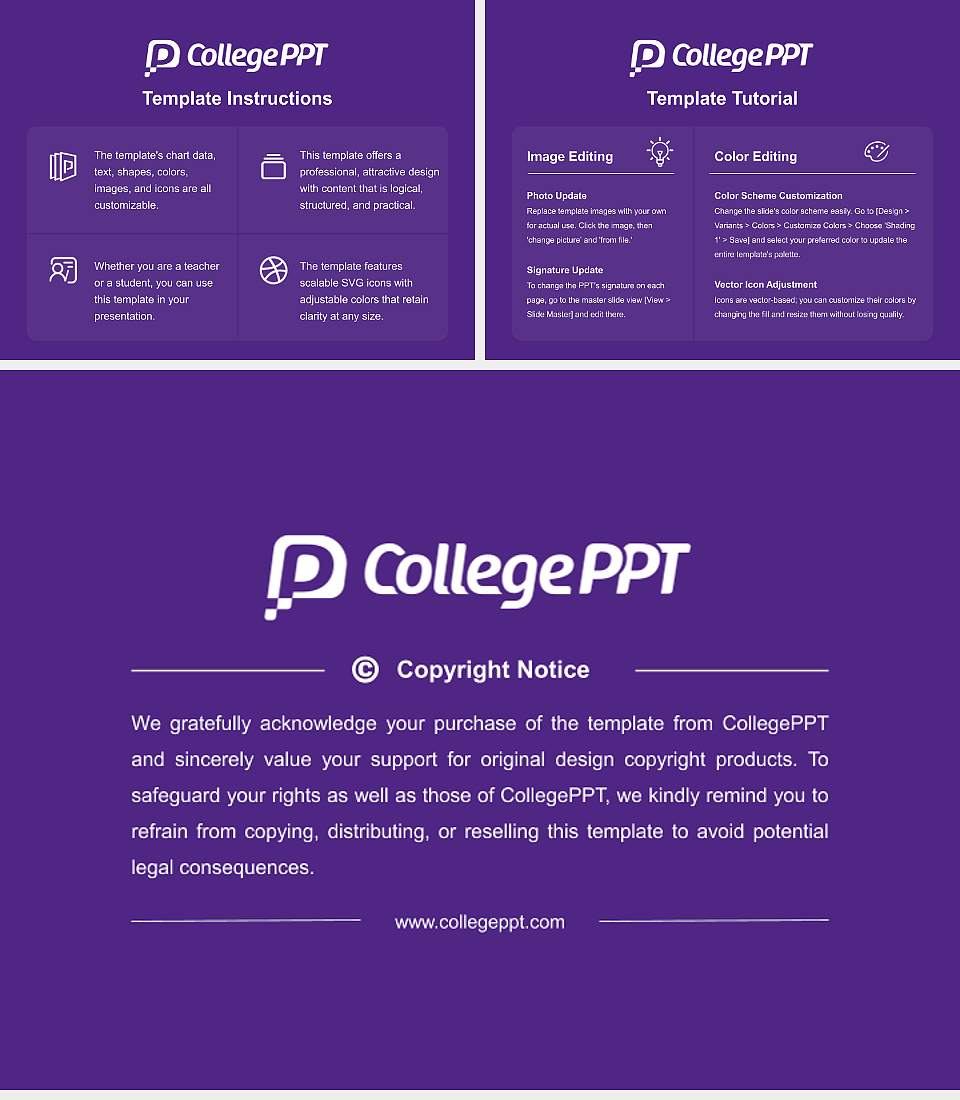 University of Western Ontario Academic Presentation/Research Findings Report PPT Template4:3 ratio PPT effect preview image5