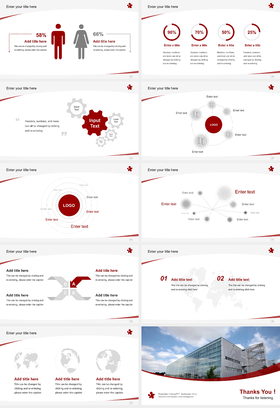 Future University Hakodate Course/Courseware Creation PPT Template_Slide preview image4