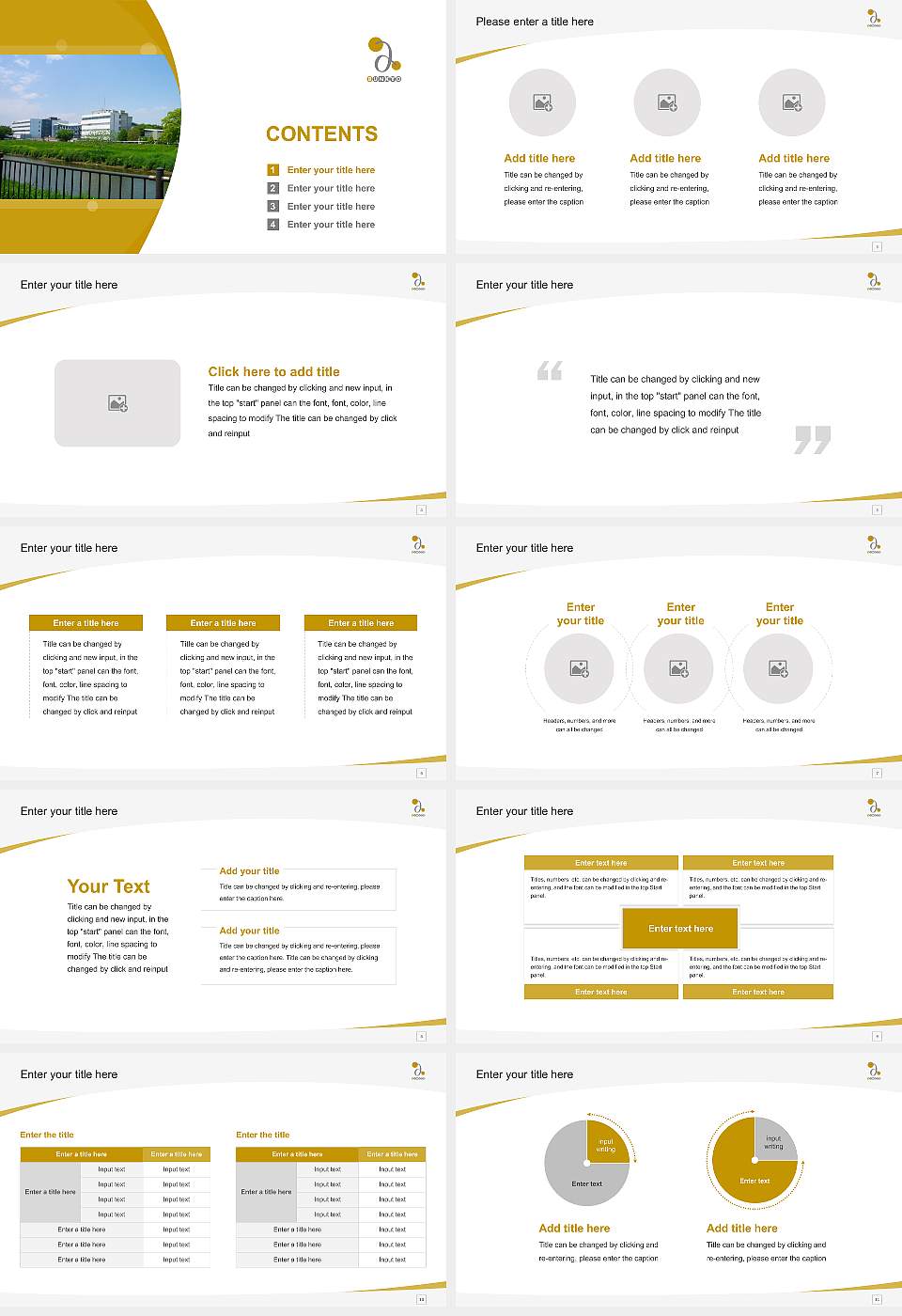 Bunkyo University Course/Courseware Creation PPT Template16:9 ratio PPT effect preview image2