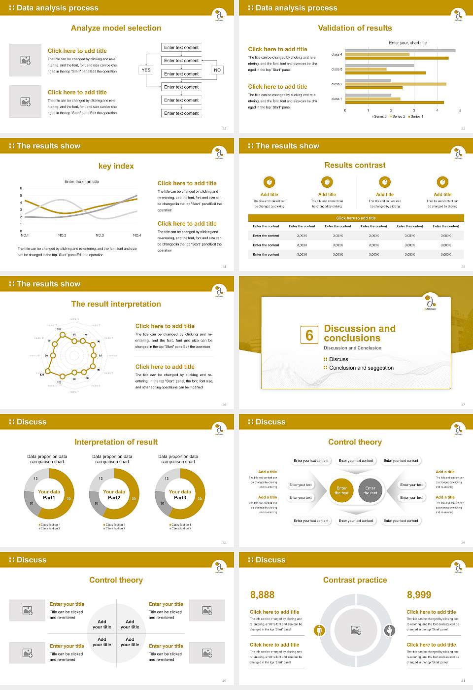 Bunkyo University Graduation Thesis Defense PPT Template16:9 ratio PPT effect preview image5