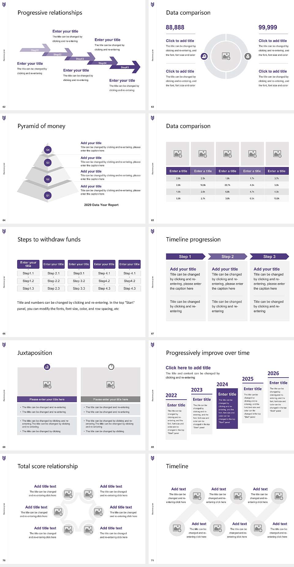 Yukon University Competition/Entrepreneurship Contest PPT Template4:3 ratio PPT effect preview image8