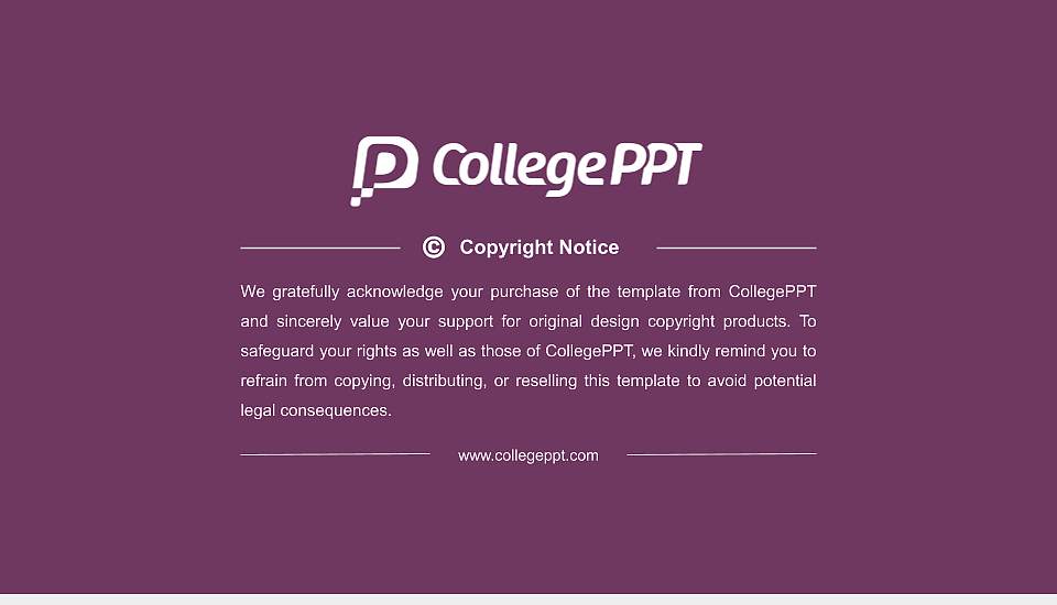 Chikushi Jogakuen University Thesis Proposal/Graduation Defense PPT Template16:9 ratio PPT effect preview image5