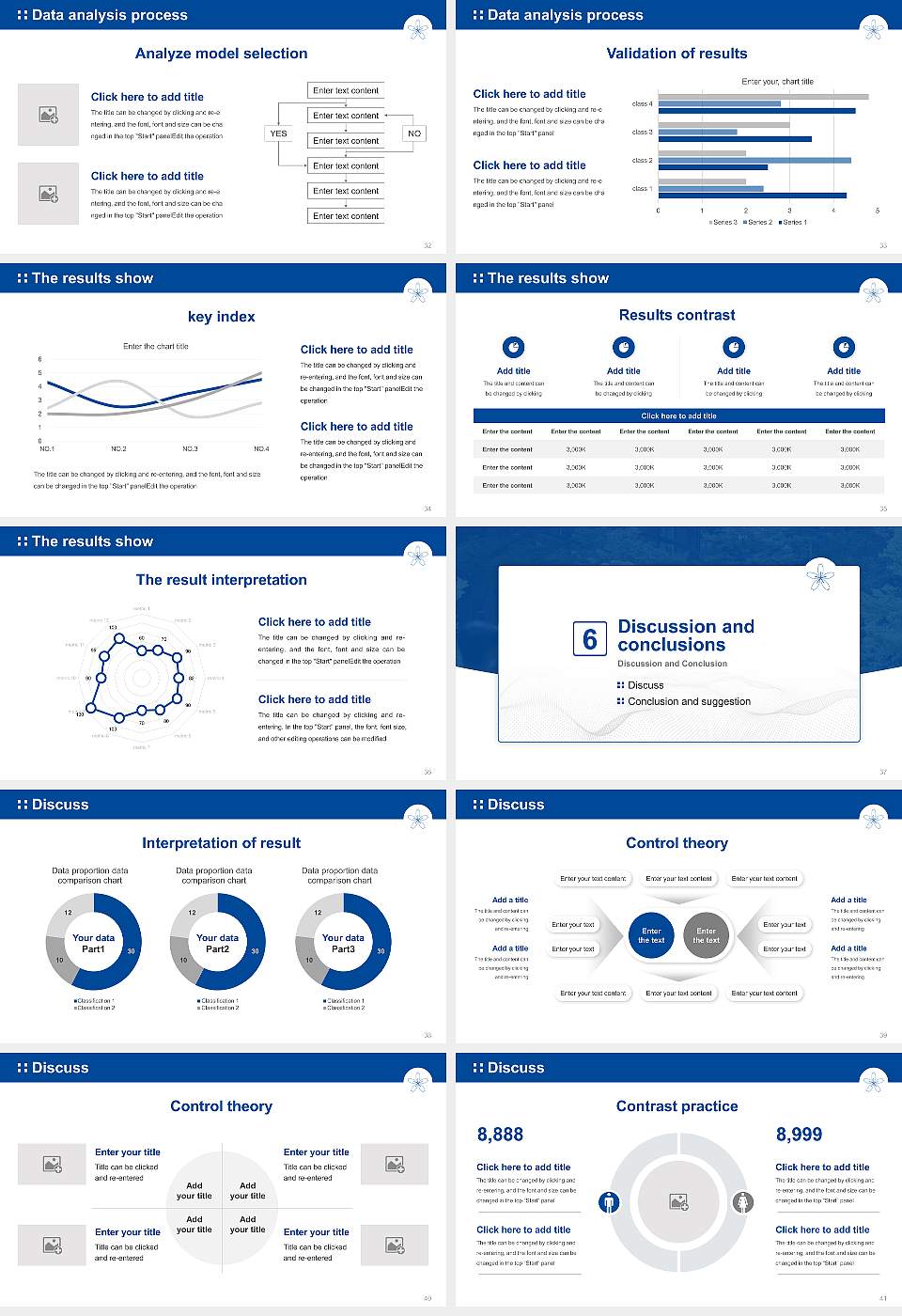 Gakushuin University Graduation Thesis Defense PPT Template16:9 ratio PPT effect preview image5