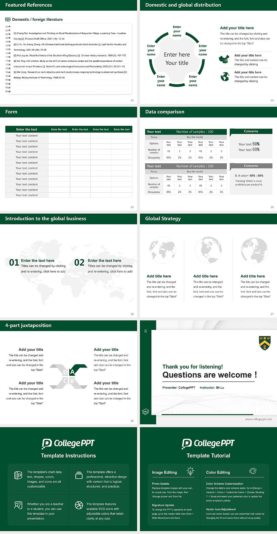 University of Regina Thesis Proposal/Graduation Defense PPT Template4:3 ratio PPT effect preview image4