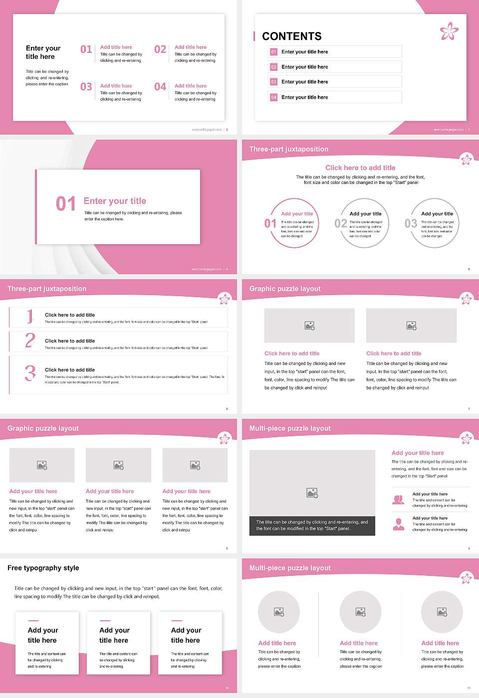 Fukuyama Heisei University Academic Presentation/Research Findings Report PPT Template16:9 ratio PPT effect preview image2