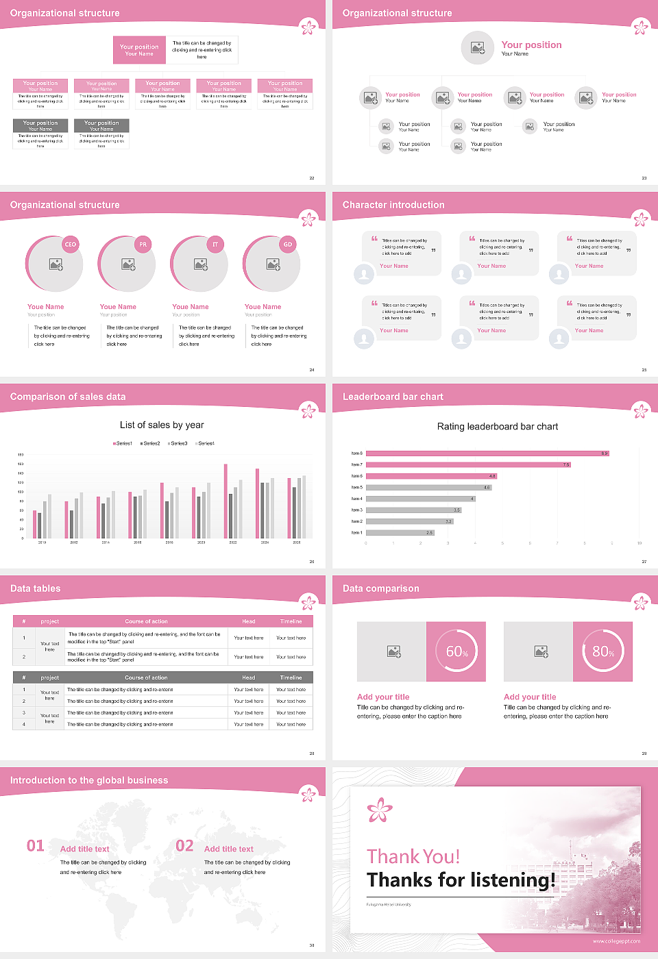 Fukuyama Heisei University Academic Presentation/Research Findings Report PPT Template_Slide preview image4