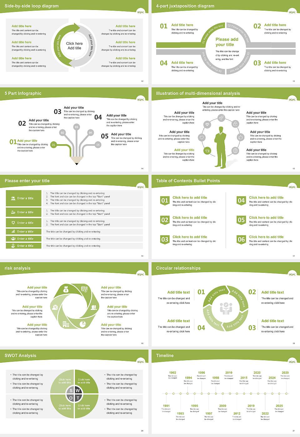 University of Quebec at Chicoutimi Academic Presentation/Research Findings Report PPT Template16:9 ratio PPT effect preview image3