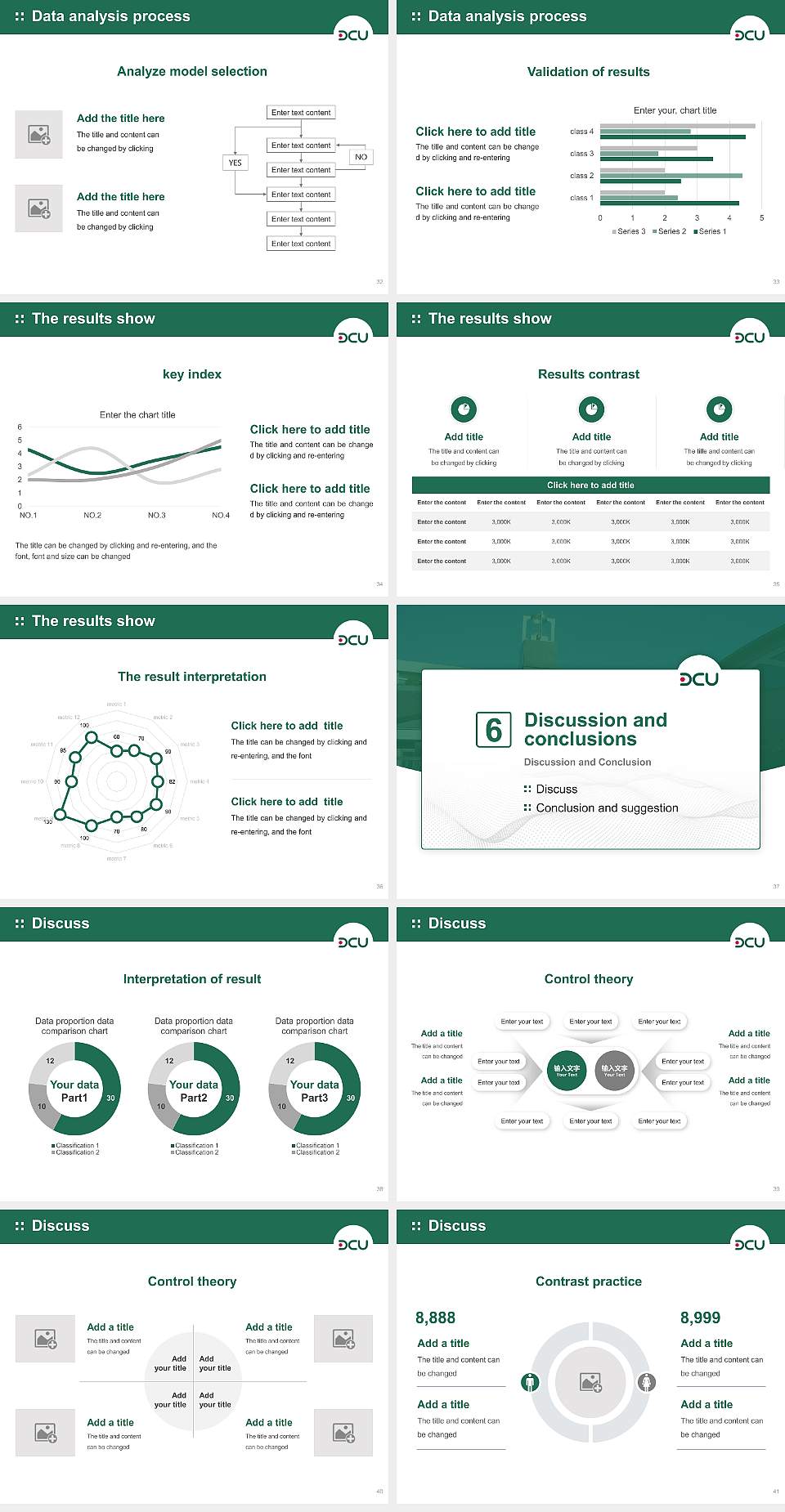 Den-en Chofu University Graduation Thesis Defense PPT Template4:3 ratio PPT effect preview image5