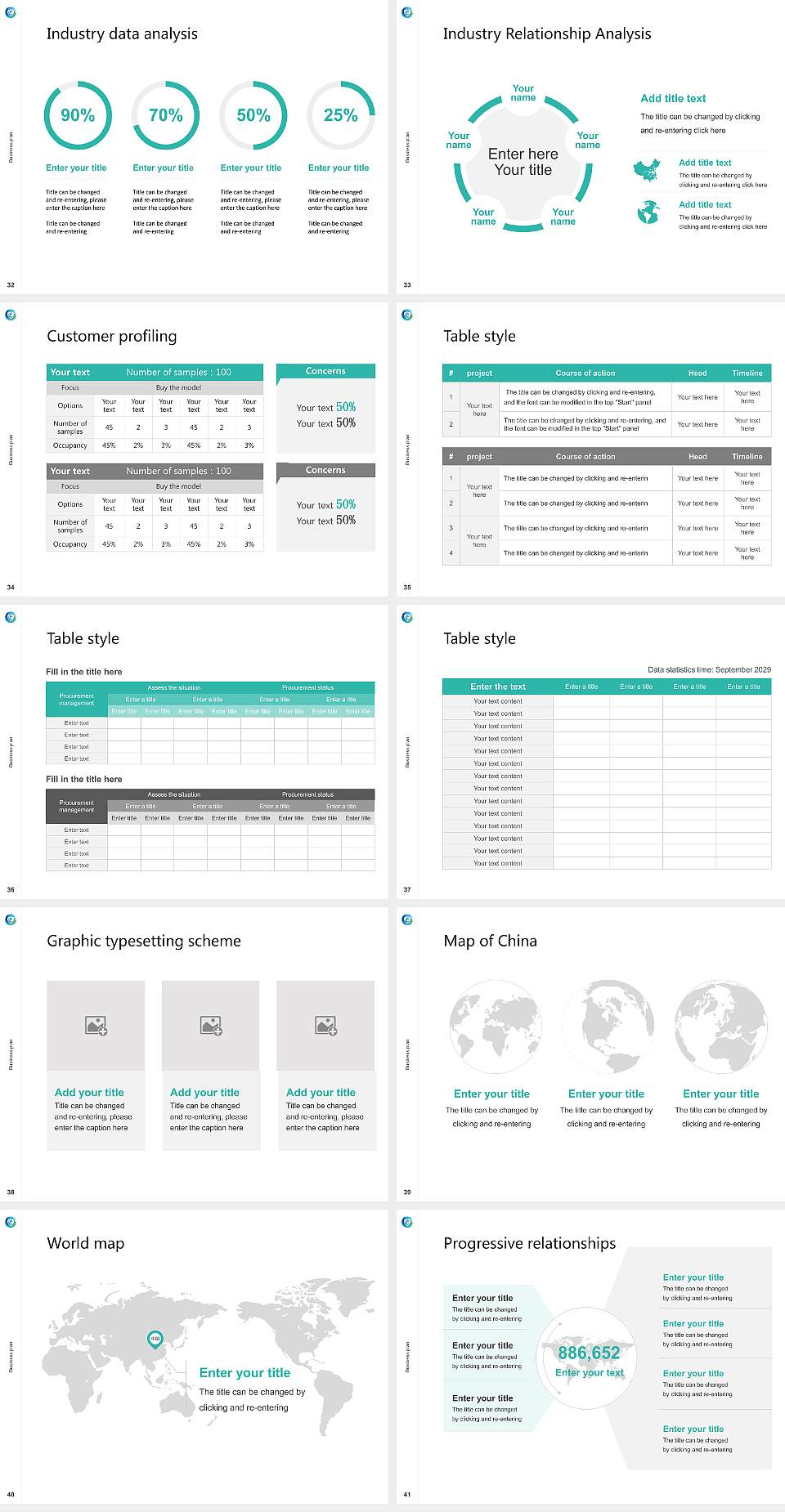 Eikei University of Hiroshima Competition/Entrepreneurship Contest PPT Template4:3 ratio PPT effect preview image5