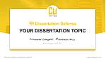 Cyber University Graduation Thesis Defense PPT Template