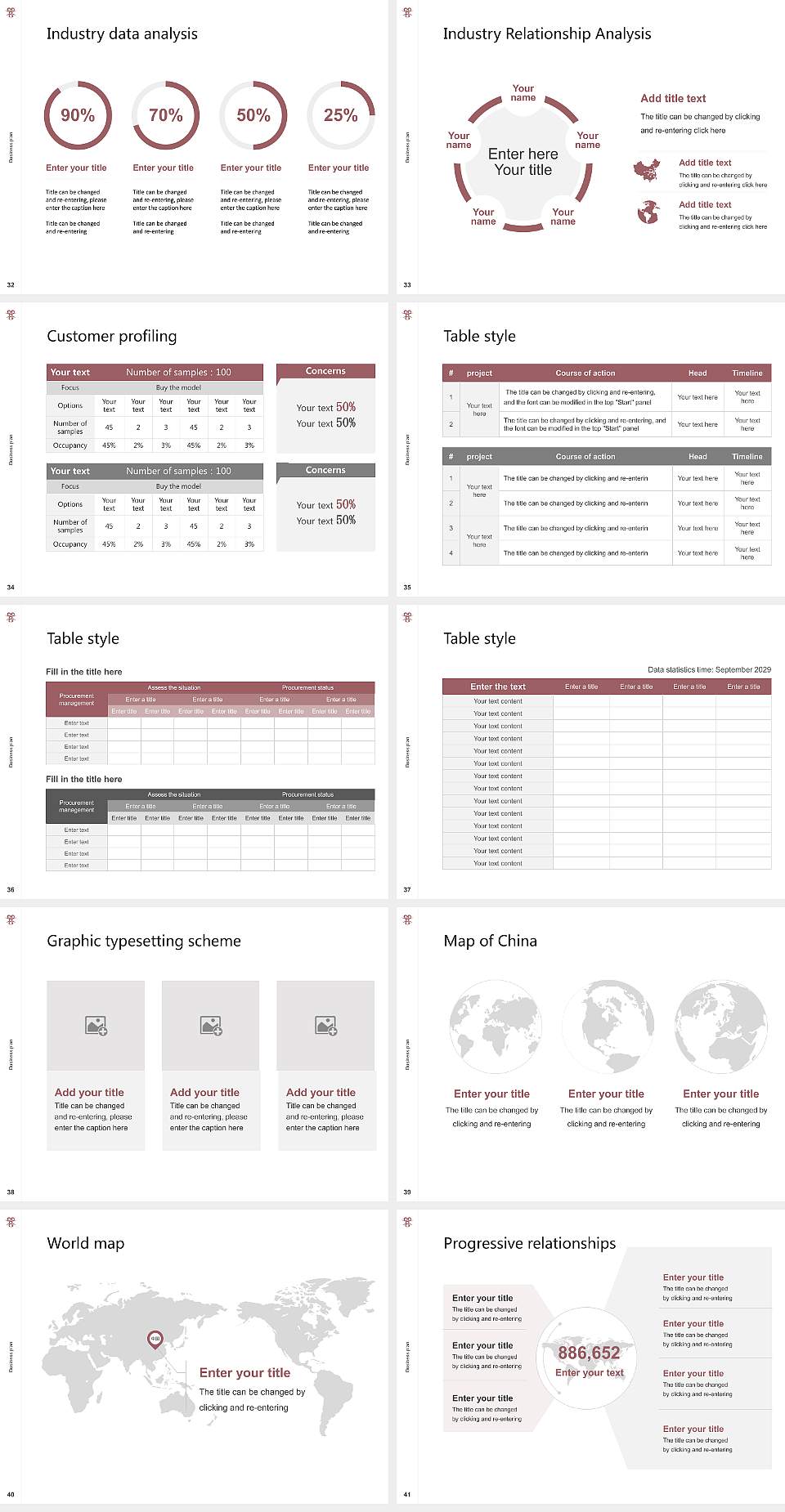 Aichi University of The Arts Competition/Entrepreneurship Contest PPT Template4:3 ratio PPT effect preview image5