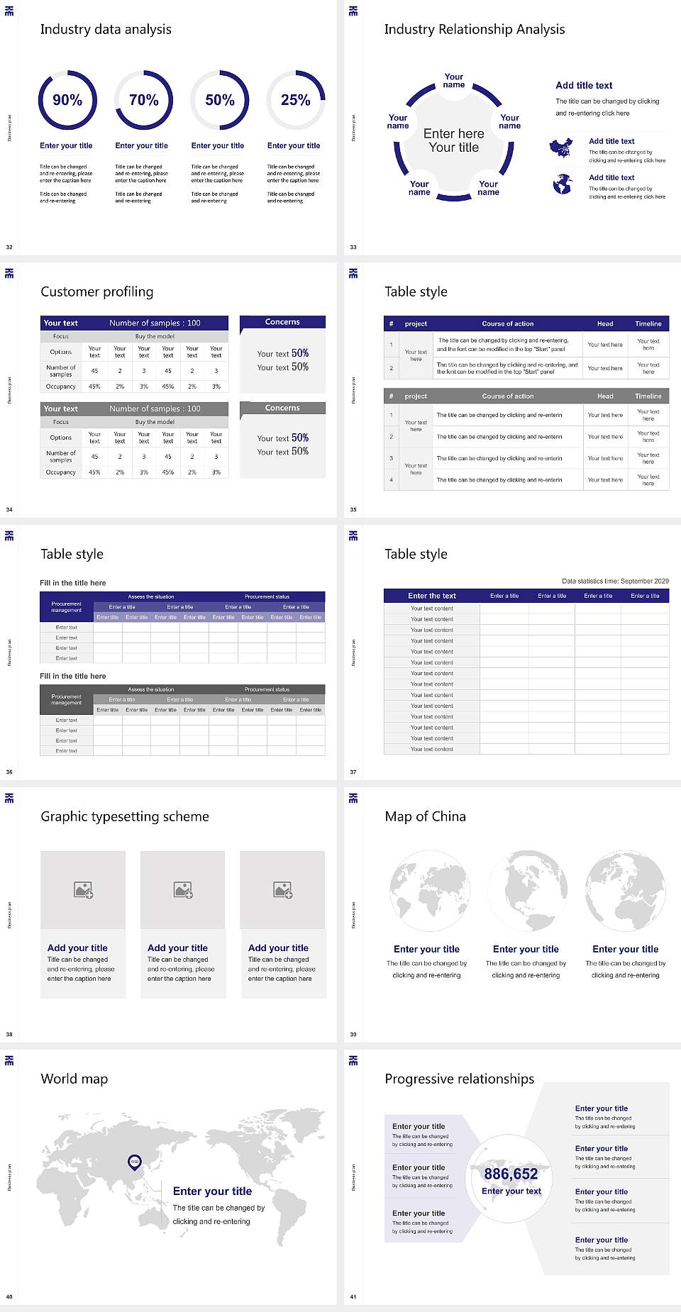 Chiba Institute of Technology Competition/Entrepreneurship Contest PPT Template4:3 ratio PPT effect preview image5