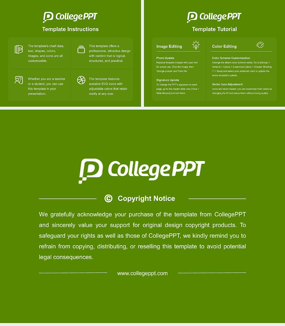 Fukushima University Course/Courseware Creation PPT Template4:3 ratio PPT effect preview image5