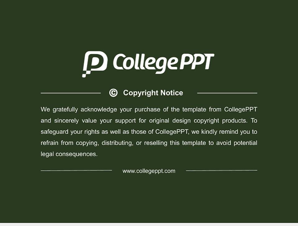 Japan College of Social Work Thesis Proposal/Graduation Defense PPT Template4:3 ratio PPT effect preview image5