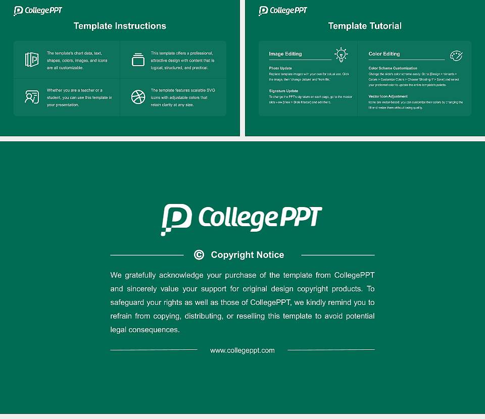 Bunkyo Gakuin University Academic Presentation/Research Findings Report PPT Template16:9 ratio PPT effect preview image5