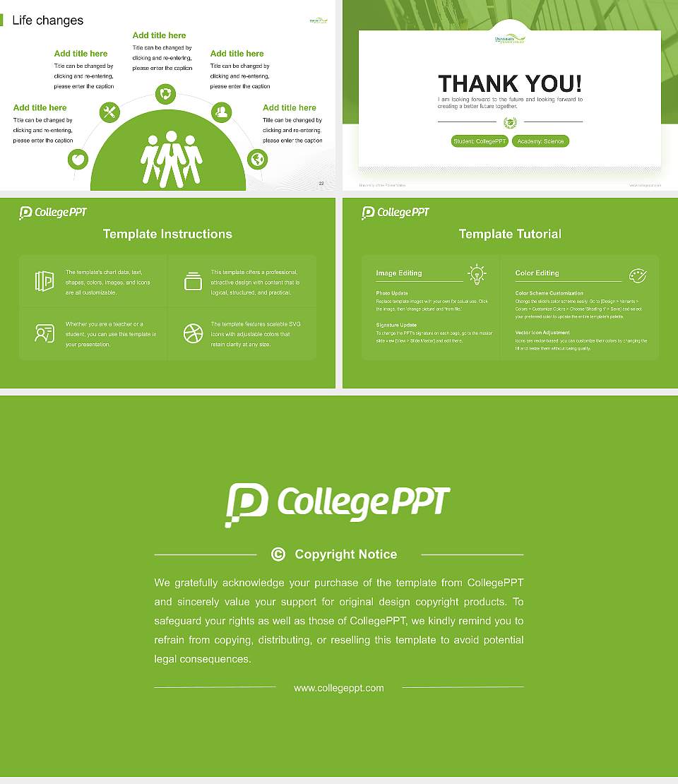 University of the Fraser Valley National Scholarship Defense PPT Template16:9 ratio PPT effect preview image4