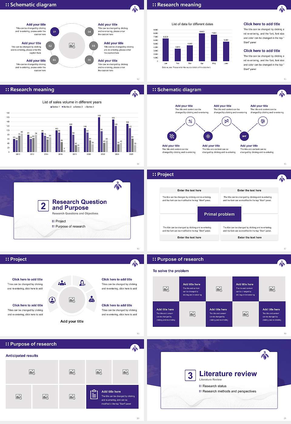 Aichi Prefectural University Graduation Thesis Defense PPT Template16:9 ratio PPT effect preview image3