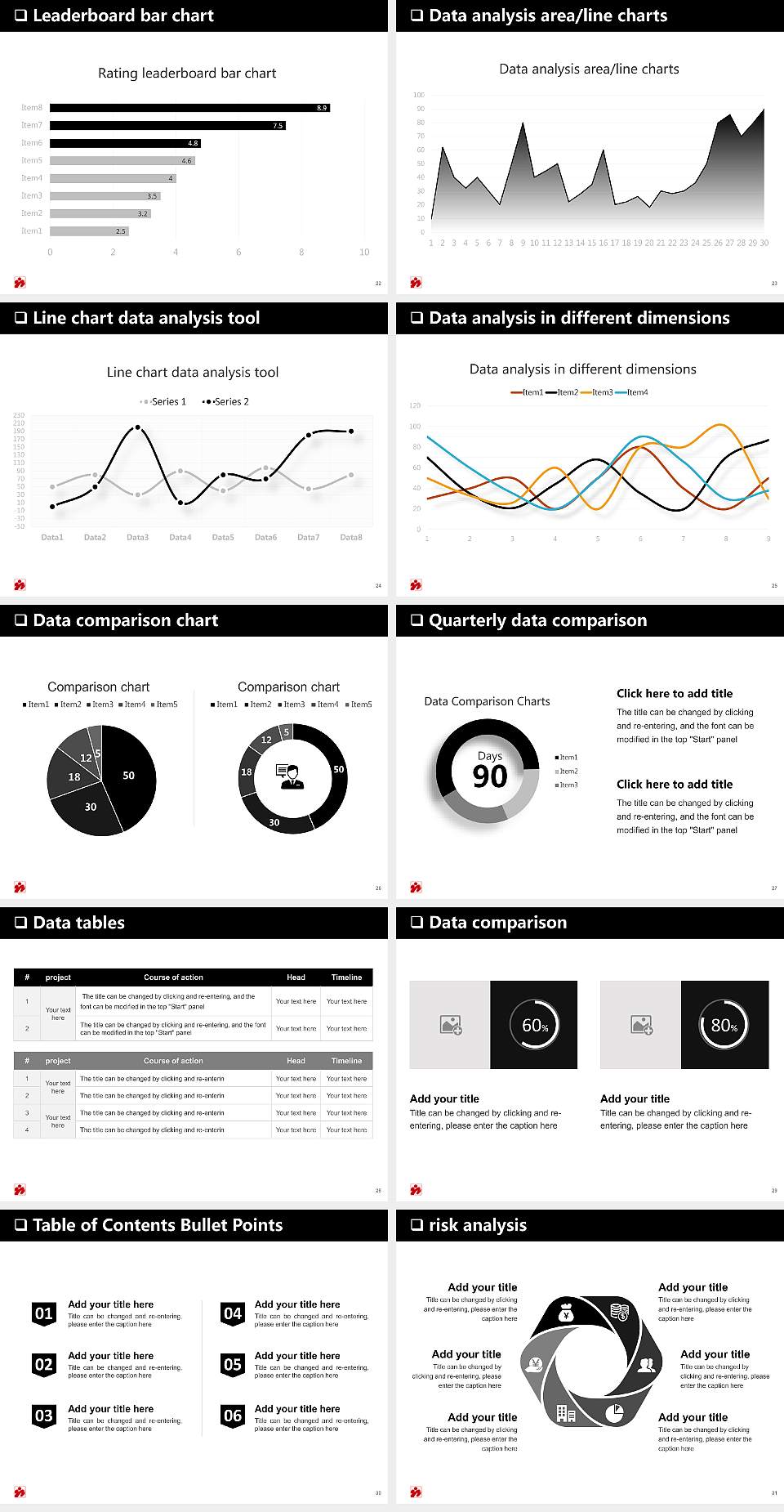 Japan Institute of the Moving Image General Purpose PPT Template4:3 ratio PPT effect preview image4